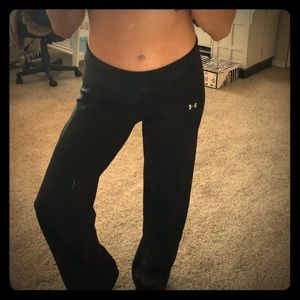Under Armour black sweats